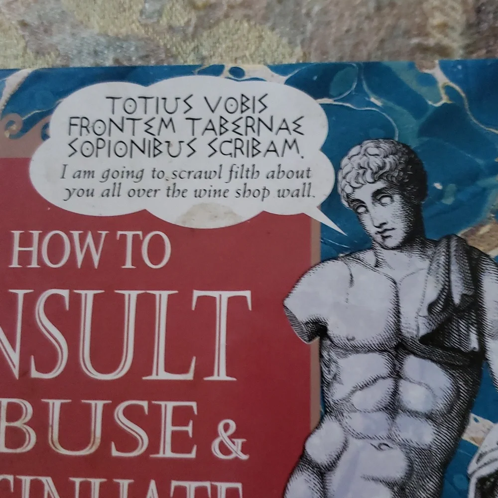 3 Items How to Insult Abuse & Insinuate in Classical Latin Plus 2 More - Picture 5 of 12